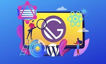 Gatsby JS: Создание PWA Блога с GraphQL и React + WordPress logo