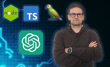 Изображение курса Генеративный ИИ с NodeJs: OpenAI, LangChain и TypeScript