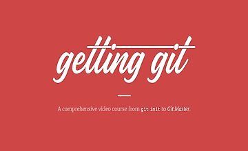 Getting Git - видео курс от git init до Git Master logo