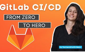 Изображение курса GitLab CI/CD - c нуля до героя