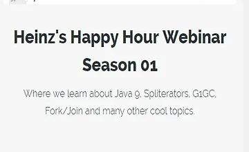 Изображение курса Heinz's Happy Hour Webinar - Сезон 01