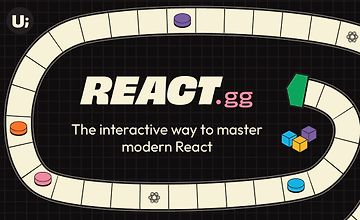 Интерактивный способ освоения современного React - react.gg logo