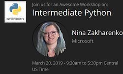 Изображение курса Intermediate Python