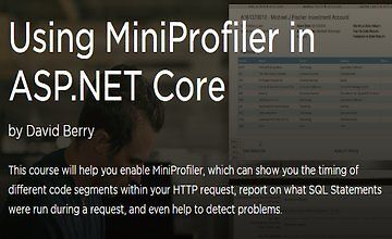 Использование MiniProfiler в ASP.NET Core logo