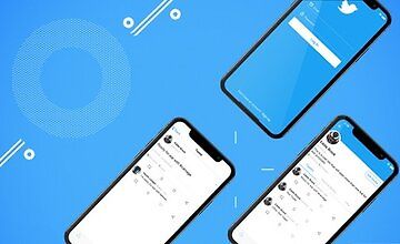 Клон Twitter iOS | Swift 5 / Firebase | Без Storyboards | MVVM logo