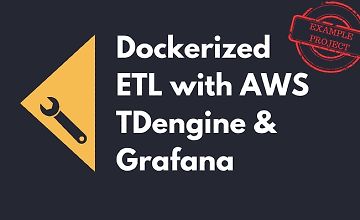 Изображение курса Контейнеризация ETL c AWS, TDengine и Grafana