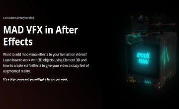 Изображение курса MAD VFX в After Effects