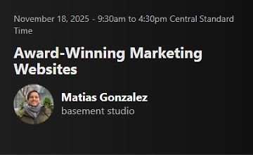 Изображение курса Маркетинговые веб-проекты, завоевывающие награды