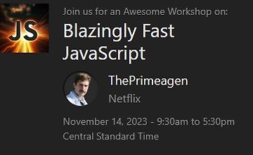 Изображение курса Молниеносно быстрый JavaScript