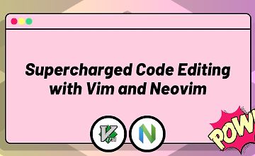 Изображение курса Мощное редактирование кода с Vim и Neovim