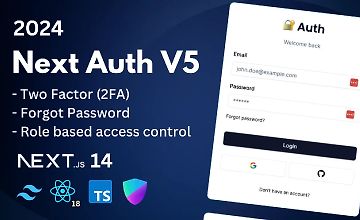 Изображение курса Next Auth V5 - Продвинутое руководство