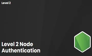 Изображение курса Node Аутентификация, Уровень 2
