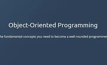 Изображение курса Объектно-ориентированного программирования