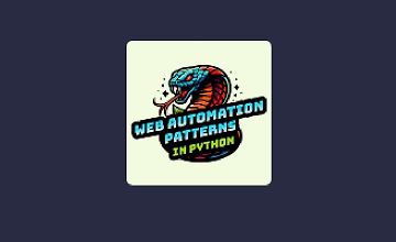 Изображение курса Паттерны веб-автоматизации на Python