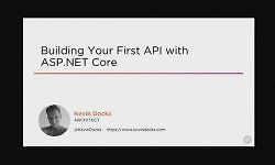 Изображение курса Создание API-интерфейса RESTful с ASP.NET Core