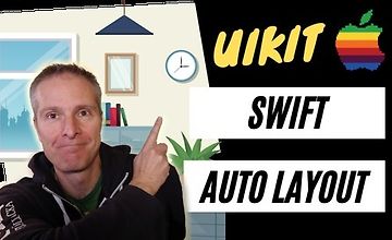 Повышение уровня в Auto Layout - Swift & iOS logo