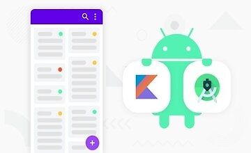 Приложение To-Do и чистая архитектура — Android разработка  — Kotlin logo