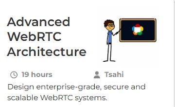 Изображение курса Продвинутая архитектура WebRTC
