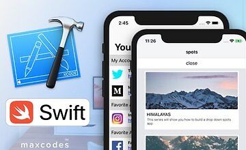 Продвинутая Table View IOS разработка приложений с Swift и Xcode logo