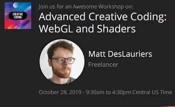 Изображение курса Продвинутое креативное программивароние: WebGL и Shaders