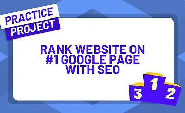 Изображение курса Продвижение веб-сайта на первую страницу Google с помощью SEO