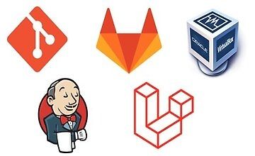 Проект DevOps: CICD с Git GitLab Jenkins и Laravel logo