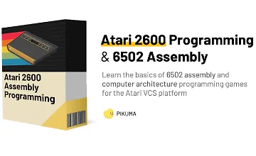 Изображение курса Программирование для Atari 2600 на ассемблере 6502