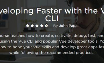 Разрабатывайте быстрее с помощью Vue CLI logo