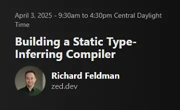 Изображение курса Разработка компилятора с выводом статических типов