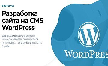 Разработка сайта на CMS WordPress logo