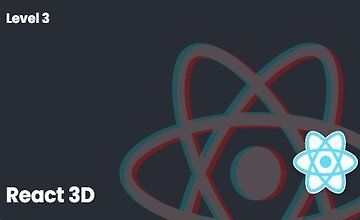 React 3D logo