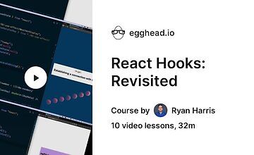 React Hooks: Revisited logo