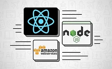 Изображение курса React Node AWS - создание бесконечно масштабируемого приложения MERN Stack