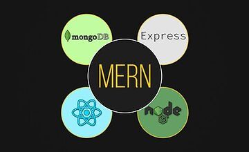 Изображение курса React, NodeJS, Express и MongoDB - Руководство по полному стэку MERN