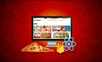 Изображение курса React Pizza Shop - Заказываейту еду с Hooks и Firebase
