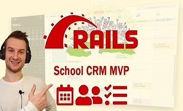 Ruby on Rails 6: Приложение для отслеживания посещаемости школ logo