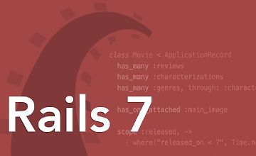 Ruby on Rails 7 logo