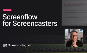 Изображение курса ScreenFlow для скринкастеров