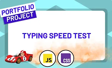 Изображение курса Создаём тест на скорость печати: JavaScript и CSS