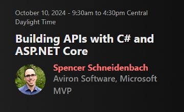 Изображение курса Создание API с помощью C# и ASP.NET Core