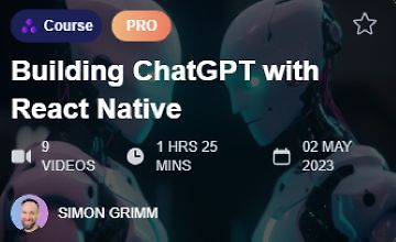 Создание ChatGPT с React Native logo