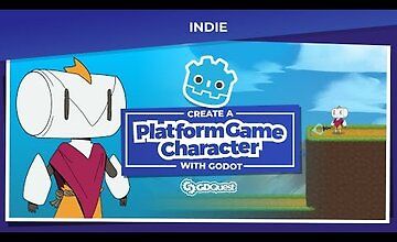 Создание игрового персонажа 2D-платформы с помощью Godot logo