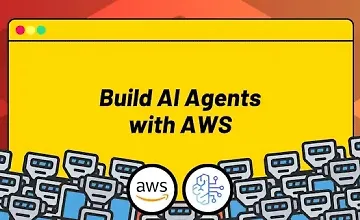 Изображение курса Создание ИИ-агентов с помощью AWS