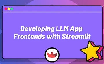 Изображение курса Создание интерфейсов для LLM приложений на платформе Streamlit