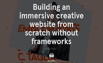 Создание Креативного Веб-сайта с Нуля без Фреймворков logo
