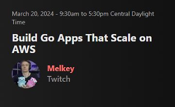 Изображение курса Создание масштабируемых приложений на Go в облачной среде AWS