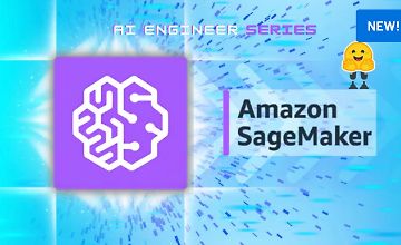 Создание, обучение и развертывание моделей с помощью AWS SageMaker logo