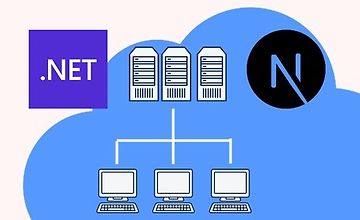 Создание приложения на основе микросервисов с использованием .Net и NextJS с нуля logo