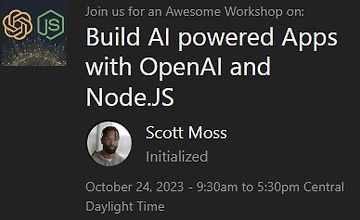 Создавайте AI приложения с использованием OpenAI и Node.js