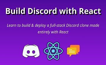 Изображение курса Создайте Discord с помощью React